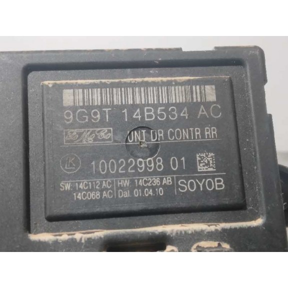 Recambio de modulo confort para ford s-max (ca1) titanium referencia OEM IAM 9G9T14B534AC TRASERO DERECHO 