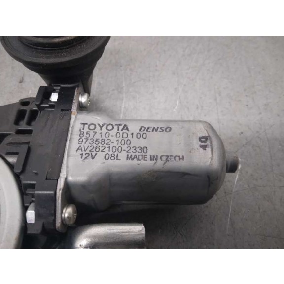 Recambio de elevalunas delantero derecho para toyota yaris active referencia OEM IAM 857100D100 973582100 5P 6 PINS