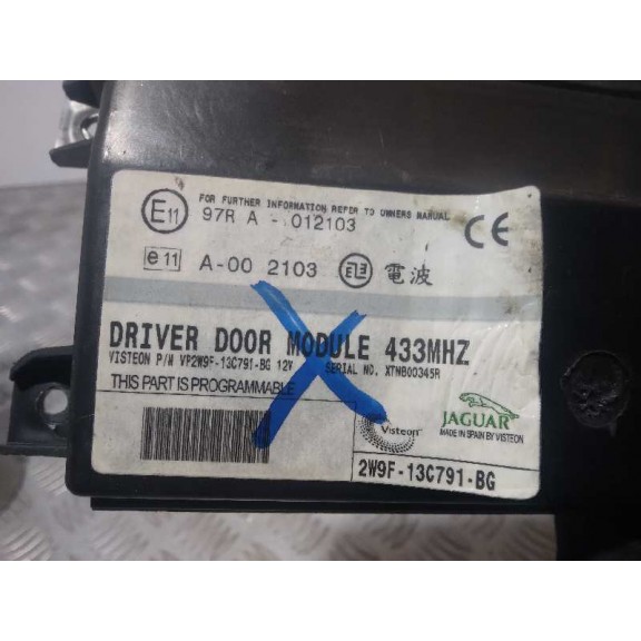 Recambio de centralita abs para jaguar xj 2.7 d xj6 executive referencia OEM IAM 97RA012103  