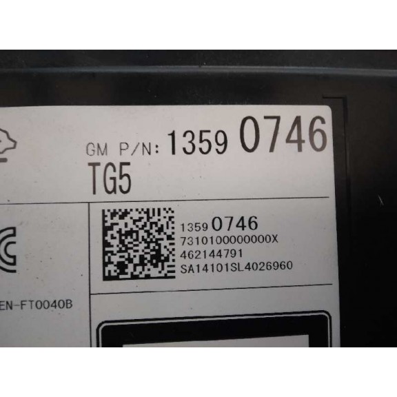 Recambio de sistema audio / radio cd para opel insignia berlina excellence referencia OEM IAM 90924576 544930977 NAVEGADOR