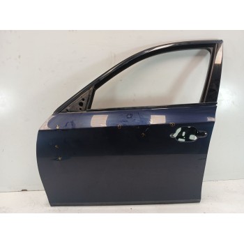 Recambio de puerta delantera izquierda para bmw serie 5 berlina (e60) 530d referencia OEM IAM  AZUL OSCURO 
