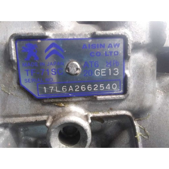 Recambio de caja cambios para citroën c4 picasso feel referencia OEM IAM 20GE13 AUTO 152.273KM