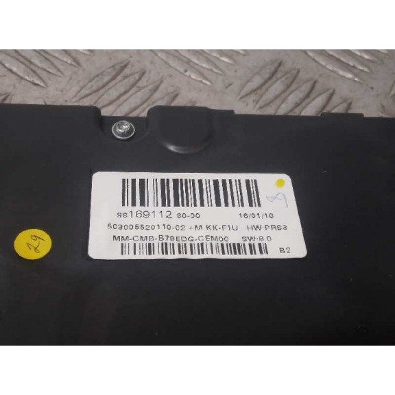 Recambio de cuadro instrumentos para citroën c4 picasso feel referencia OEM IAM 9816911280  