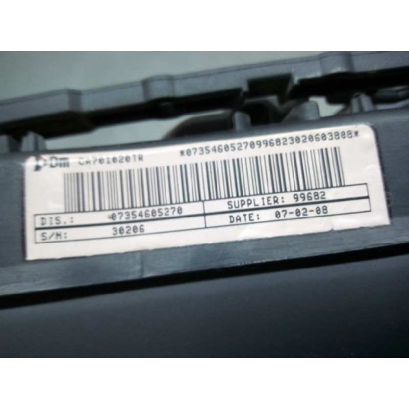 Recambio de airbag delantero izquierdo para fiat fiorino básico referencia OEM IAM 07354605270 735460527 