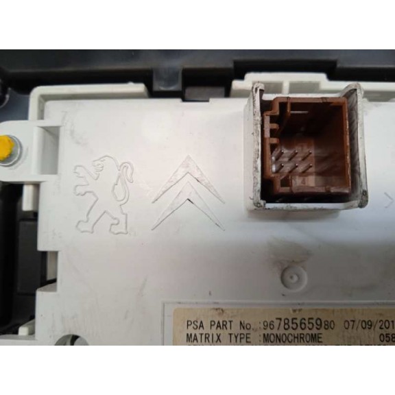 Recambio de cuadro instrumentos para peugeot 508 2.0 16v hdi fap referencia OEM IAM 9800420280 9678565980 