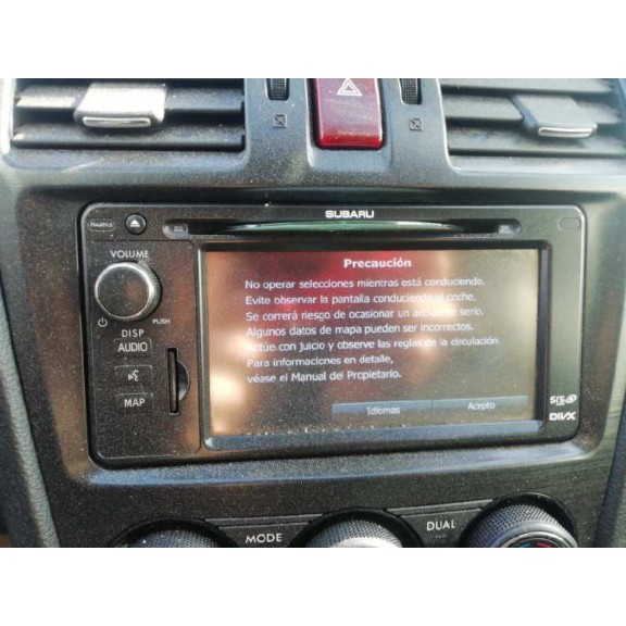 Recambio de sistema navegacion gps para subaru xv sport referencia OEM IAM   