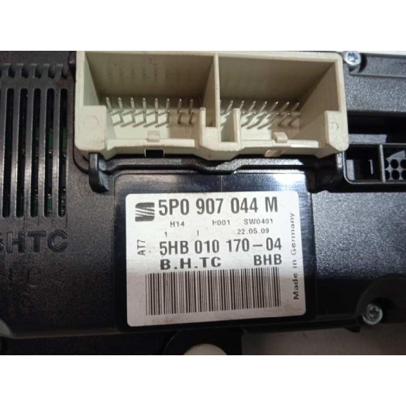 Recambio de mando climatizador para seat leon (1p1) style ecomotive referencia OEM IAM 1P0907044 5P0907044M 