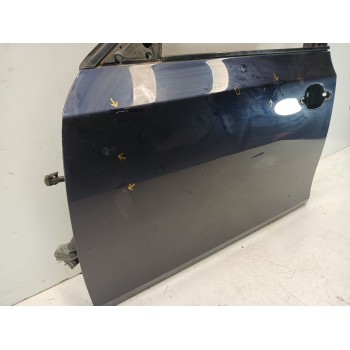 Recambio de puerta delantera izquierda para bmw serie 5 berlina (e60) 530d referencia OEM IAM  AZUL OSCURO 