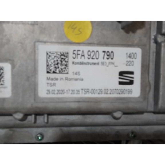 Recambio de cuadro instrumentos para seat leon (kl1) xcellence referencia OEM IAM 5FA920790  