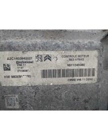 Recambio de centralita motor uce para peugeot 2008 (--.2013) style referencia OEM IAM 9811545080 A2C1403940001  2