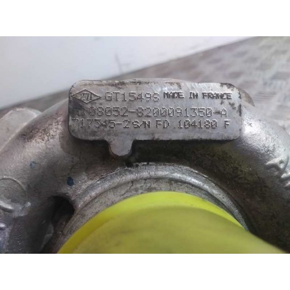 Recambio de turbocompresor para renault scenic (ja..) 1.9 dci dynamique referencia OEM IAM 8200091350 8200091350A 7701474358