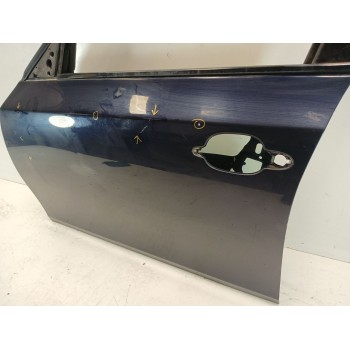Recambio de puerta delantera izquierda para bmw serie 5 berlina (e60) 530d referencia OEM IAM  AZUL OSCURO 