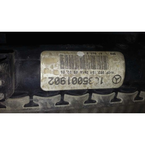 Recambio de radiador agua para mercedes-benz clase a (w168) 140 (168.031) referencia OEM IAM 1685001902  
