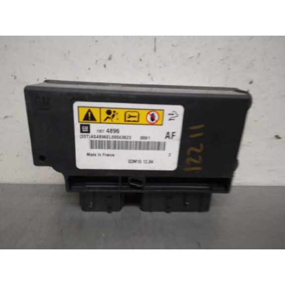 Recambio de centralita airbag para opel astra j lim. cosmo referencia OEM IAM 13574896  