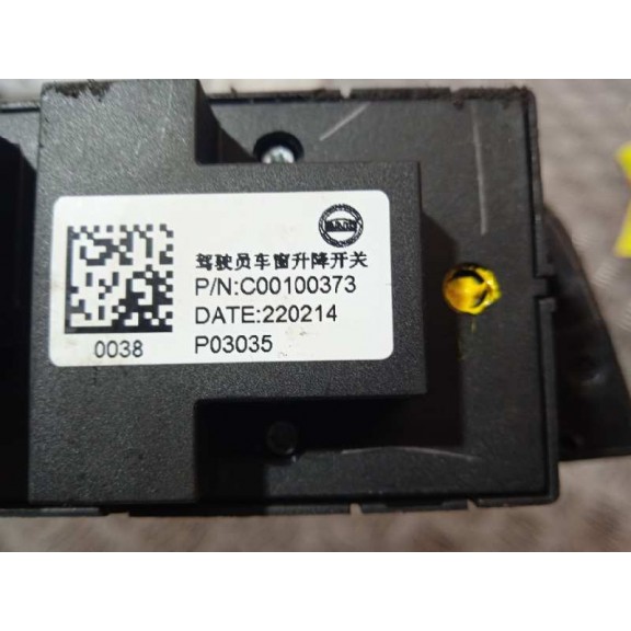 Recambio de mando elevalunas delantero izquierdo para maxus edeliver 3 (modelo) referencia OEM IAM C00100373  2 TECLAS