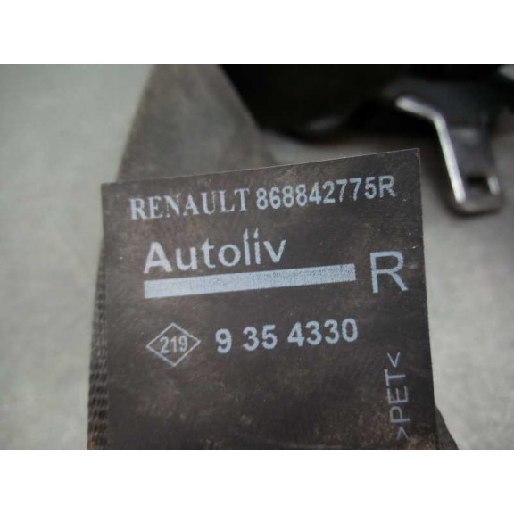 Recambio de cinturon seguridad delantero derecho para dacia dokker essential referencia OEM IAM 868842775R  