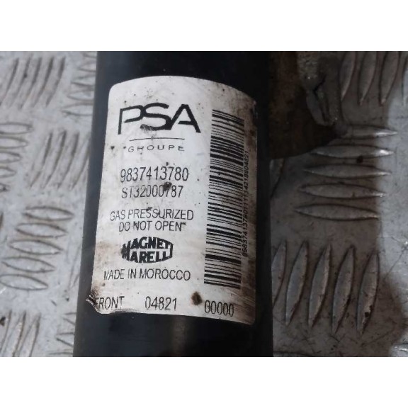 Recambio de amortiguador delantero izquierdo para opel corsa f 1.2 referencia OEM IAM 9837413780  