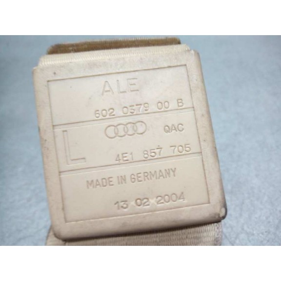 Recambio de pretensor airbag izquierdo para audi a8 (4e2) 3.7 quattro referencia OEM IAM 4E1857705QAC  