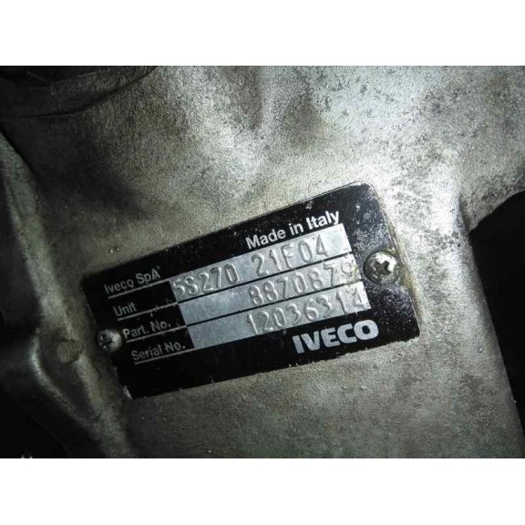 Recambio de caja cambios para iveco daily caja cerrada (1999 =>) 2.3 diesel referencia OEM IAM 8870879 CASCO 