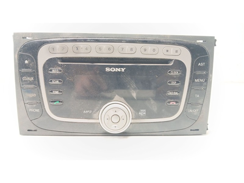 Recambio de sistema audio / radio cd para ford c-max (cb3) ambiente referencia OEM IAM 7M5T18C939CF SONY 