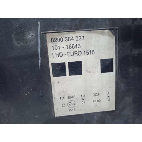 Recambio de faro izquierdo para renault vel satis (bj0) 2.2 dci turbodiesel referencia OEM IAM 8200384023  