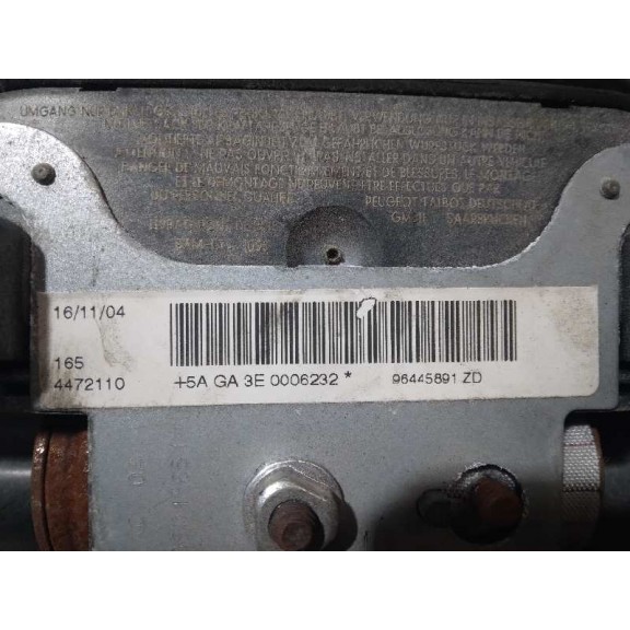 Recambio de airbag delantero izquierdo para peugeot 407 st sport referencia OEM IAM 96445885ZD  