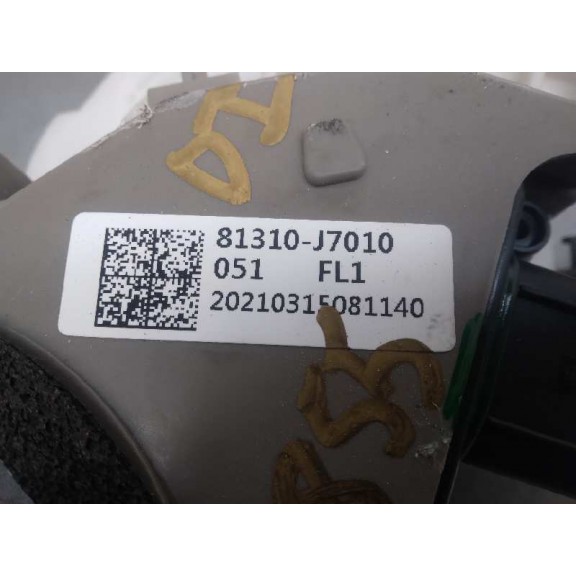 Recambio de cerradura puerta delantera izquierda para kia ceed drive referencia OEM IAM 81310J7010 5 PINES 