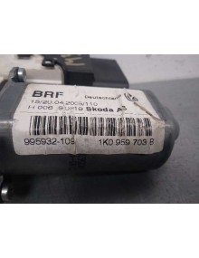 Recambio de motor elevalunas trasero izquierdo para skoda octavia berlina (1z3) edition 100 referencia OEM IAM 1K0959703B   2