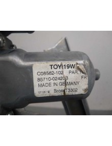 Recambio de elevalunas delantero derecho para toyota auris hybrid active referencia OEM IAM 8571002420B 10 PINES  2