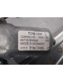 Recambio de elevalunas trasero izquierdo para toyota auris hybrid active referencia OEM IAM 8571002450B 10 PINES  2