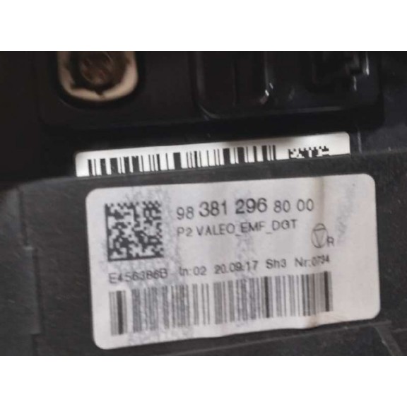 Recambio de sistema audio / radio cd para peugeot 208 (p2) active referencia OEM IAM 9838129680 PANTALLA 