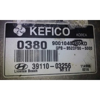 Recambio de centralita motor uce para hyundai i20 comfort referencia OEM IAM 3911003345  