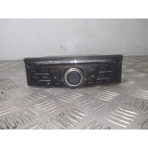 Recambio de sistema audio / radio cd para citroën c-elysée exclusive referencia OEM IAM 98134281ZD00  