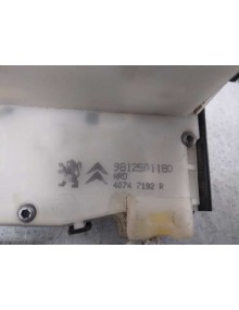 Recambio de cerradura puerta trasera derecha para peugeot 2008 (--.2013) allure referencia OEM IAM 9812501180 5 PINES  2