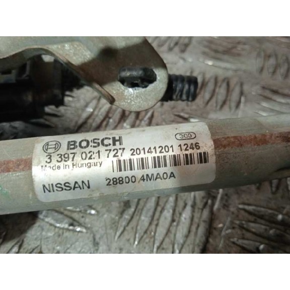 Recambio de motor limpia delantero para nissan pulsar (c13) acenta referencia OEM IAM 288004MA0A 0390243237 3397021727