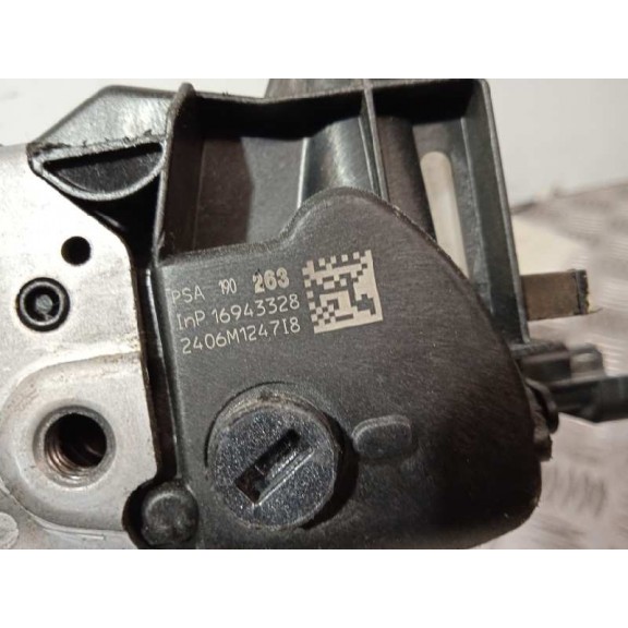 Recambio de cerradura puerta trasera derecha para citroën c-elysée exclusive referencia OEM IAM PSA190263  6 PINS
