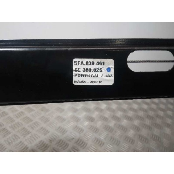 Recambio de elevalunas trasero izquierdo para seat leon (kl1) xcellence referencia OEM IAM 5FA839461 5 PINES 