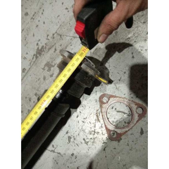 Recambio de transmision central para hyundai tucson 1.6 hybrid 4x4 referencia OEM IAM 49300CZ000 210 LARGO 