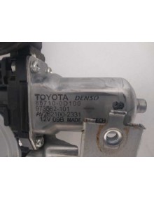 Recambio de elevalunas delantero derecho para toyota yaris hybrid active referencia OEM IAM 857100D100 6 PINES  2