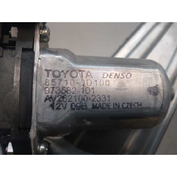 Recambio de elevalunas trasero izquierdo para toyota yaris hybrid active referencia OEM IAM 857100D100 6 PINES 