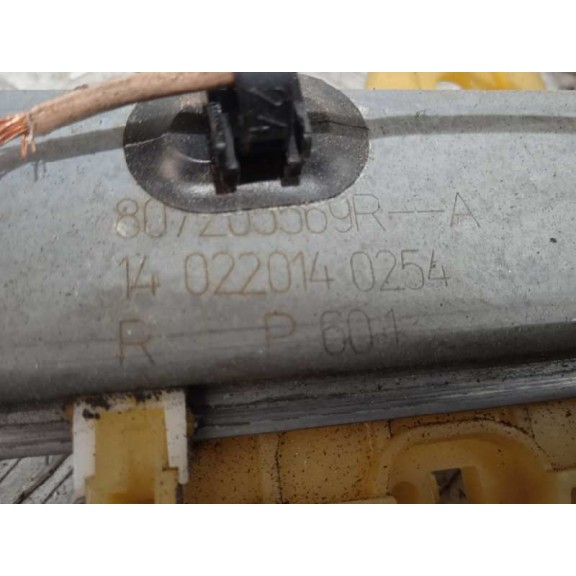 Recambio de elevalunas delantero derecho para renault clio iv technofeel referencia OEM IAM 807205569R  2 CABLES