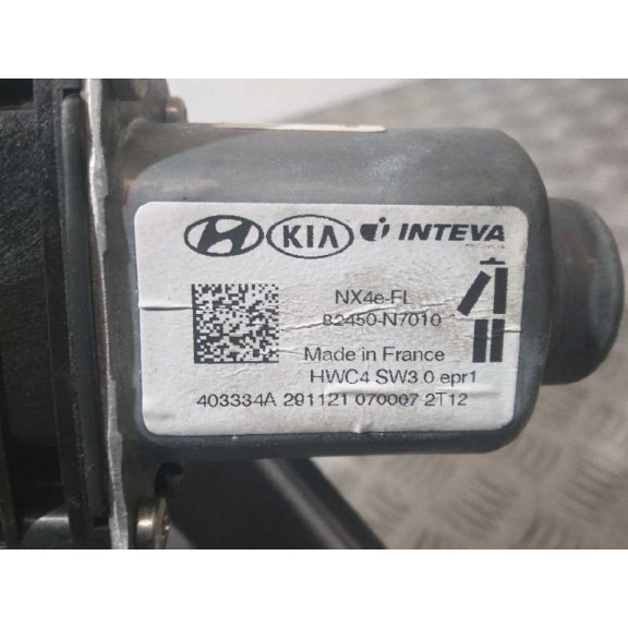 Recambio de elevalunas delantero izquierdo para hyundai tucson 1.6 hybrid 4x4 referencia OEM IAM 82450N7010 6 PINES 