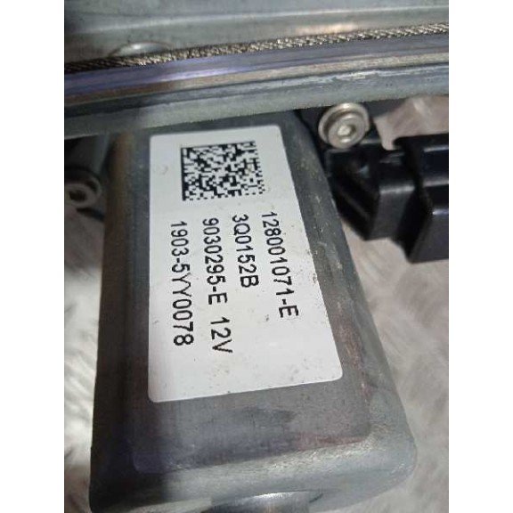 Recambio de elevalunas delantero derecho para renault clio iv technofeel referencia OEM IAM 807205569R  2 CABLES