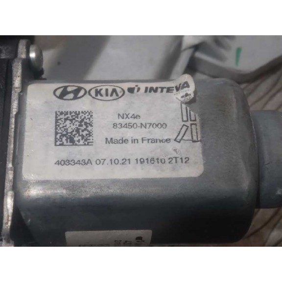 Recambio de elevalunas trasero izquierdo para hyundai tucson 1.6 hybrid 4x4 referencia OEM IAM 83450N7000 2 PINES 