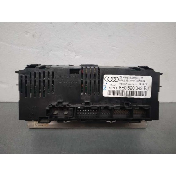Recambio de mando climatizador para audi a4 avant (8e) 2.0 tdi referencia OEM IAM 8E0820043BJ  