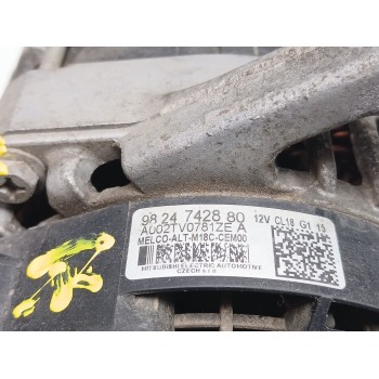 Recambio de alternador para peugeot expert furgoneta (v_) 1.5 bluehdi 100 referencia OEM IAM 9827171980 9824742880 a002tv0781ze