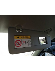 Recambio de parasol derecho para mg zs luxury referencia OEM IAM as22433006   2