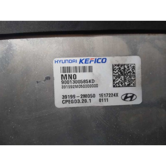 Recambio de centralita motor uce para hyundai tucson 1.6 hybrid 4x4 referencia OEM IAM 391992M050  