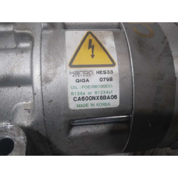 Recambio de compresor aire acondicionado para hyundai tucson 1.6 hybrid 4x4 referencia OEM IAM 977E1CZ100  