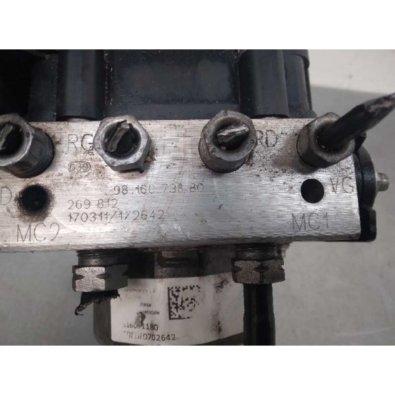 Recambio de abs para peugeot 308 access referencia OEM IAM 9816073880  